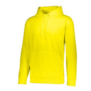 Wicking Performace Fleece Hooded Sweatshirt-Power Yellow (5505)