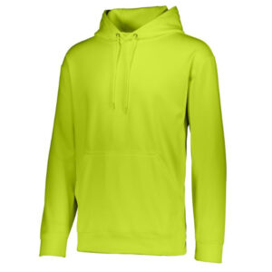 Wicking Performace Fleece Hooded Sweatshirt-Lime (5505)