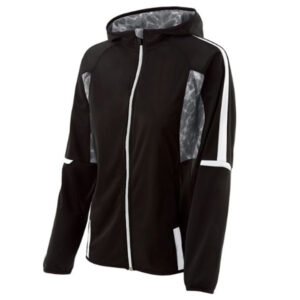 Holloway Ladies Fortitude Jacket-Black/White (229351)