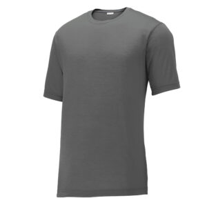 Sport-Tek PosiCharge Competitor Cotton Touch Tee-Dark Smoke Grey (st450)