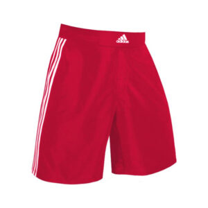 Adidas Stock Grappling Short YOUTH Large-Red/White (aA201s)