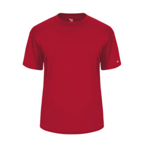 Badger B-Core T-Shirt With Sport Shoulders -Red (4120)