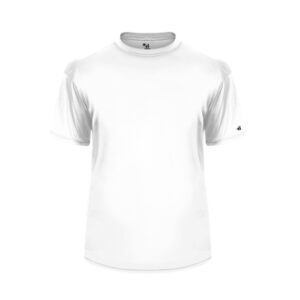 Badger B-Core T-Shirt With Sport Shoulders -White (4120)