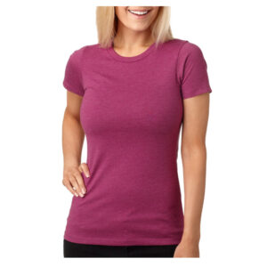 Rah Rah Next Level Ladies’ CVC Crew-Raspberry (RR6610)