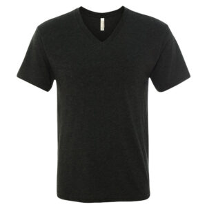 Next Level Triblend V-Neck Short Sleeve Tee-Vintage Black (6040)