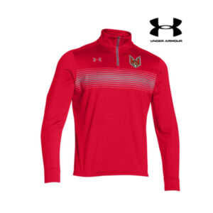 QC Heat Under Armour Qualifier Novelty 1/4 Zip-Red/Steel (QCHNVLTQZ-01)