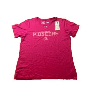 Alleman Pioneers Womens Under Armour Locker Tee PINK (AP8212UAP)