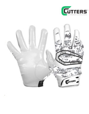 Cutters Rev Pro special edition football gloves-White Camo (S450-SE)