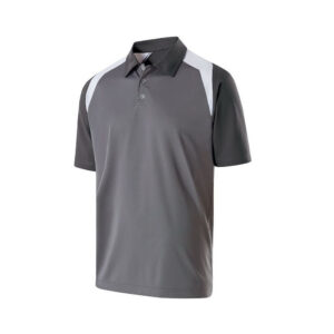 Holloway Laser Polo-Graphite/White (222446)