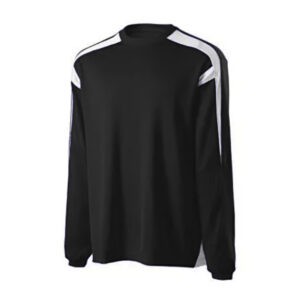 Jumpshot Longsleeve Knit Shirt-Black/White (222433)