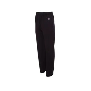 Champion Open Bottom Sweatpants with pocket-Black (P800)