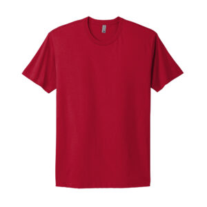 Rah Rah Next Level Premium Fitted Short Sleeve-Red (RR3600)