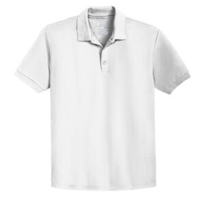 Gildan 6.6-Ounce 100% Double Pique Cotton Sport Shirt Polo-White (82800)