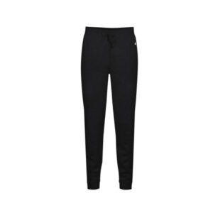 Badger athletic fleece Ladies jogger pant with pockets-Black (1216)