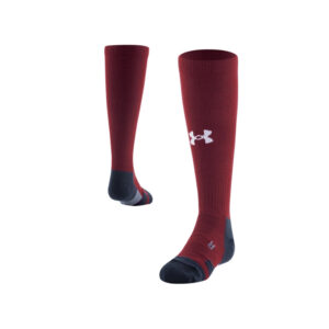 Under Armour Team OTC Sock Cardinal/White (1270244-625)