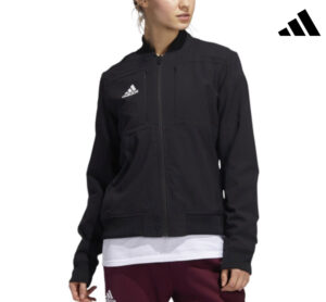 Adidas Women’s “Under the Lights” Urban Bomber jacket – Black size (FQ1384)