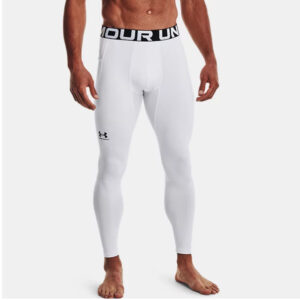 UA Evo Coldgear Compression Leggings-White (1221714)